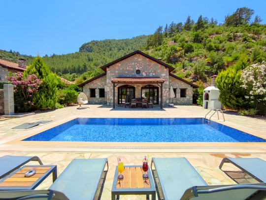 Villa Rock 2 - Muğla, Fethiye, Kayaköy - Deniz manzaralı tatil villası