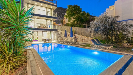 Villa Seda - Antalya, Kaş, Kalkan / Kızıltaş - Deniz manzaralı tatil villası