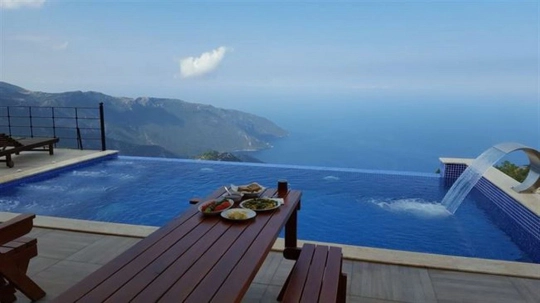 Villa Serafina - Muğla, Fethiye, Faralya - Deniz manzaralı tatil villası