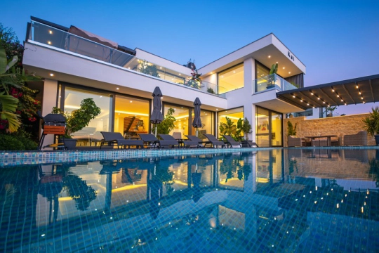Villa Zoel - Antalya, Kaş, Kalkan / Kördere - Deniz manzaralı tatil villası