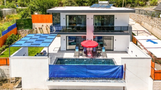 Villa Zülfikar - Antalya, Kaş, kalkan / İslamlar - Deniz manzaralı tatil villası