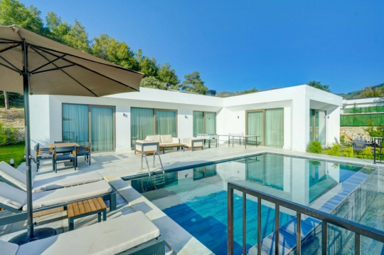 Villa Pulo 1 - Antalya, Kaş, kalkan / İslamlar - Deniz manzaralı tatil villası