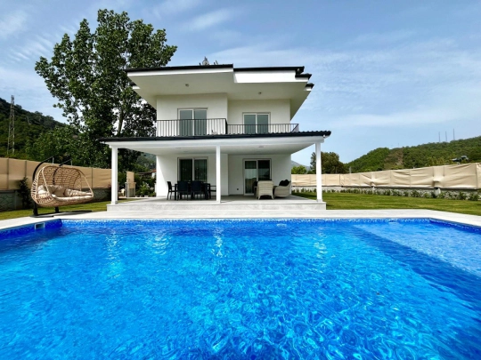Villa Aşiyan İnlice - Muğla, Fethiye, Göcek / İnlice - Deniz manzaralı tatil villası