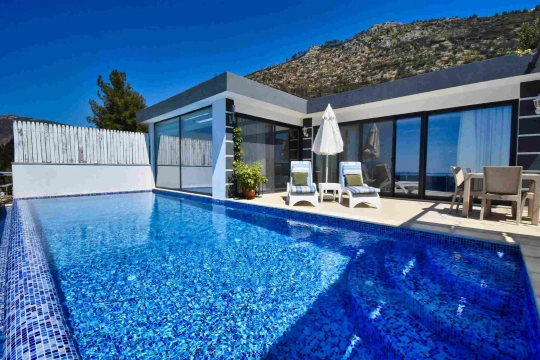Villa Ural - Antalya, Kaş, Kalkan / Üzümlü - Deniz manzaralı tatil villası