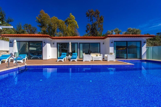 Villa Tilia 2 - Antalya, Kaş, Kalkan / Üzümlü - Deniz manzaralı tatil villası