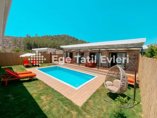 Villa İn House 3 - Muğla, Fethiye, Hisarönü - Deniz manzaralı tatil villası