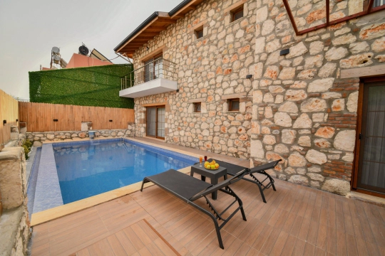 Villa Kum - Antalya, Kaş, Kalkan / Kumluova - Deniz manzaralı tatil villası