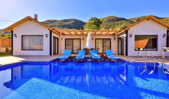 Villa Karaağaç - Antalya, Kaş, Kalkan / Sarıbelen - Deniz manzaralı tatil villası