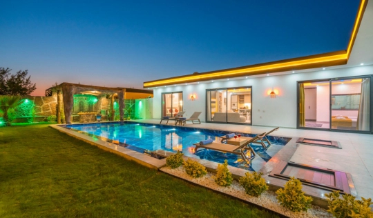 Villa Bedusu 2 - Antalya, Kaş, Kalkan / Patara - Deniz manzaralı tatil villası