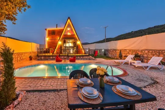 Bungalov 1025 - Antalya, Kaş, Kalkan / Sarıbelen - Villa fotoğrafı 2