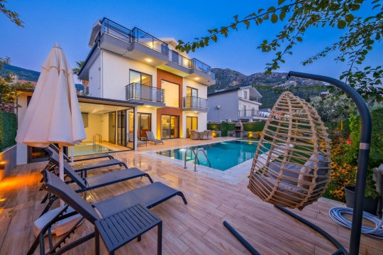 Villa Lotus Sea - Muğla, Fethiye, Ovacık - Deniz manzaralı tatil villası