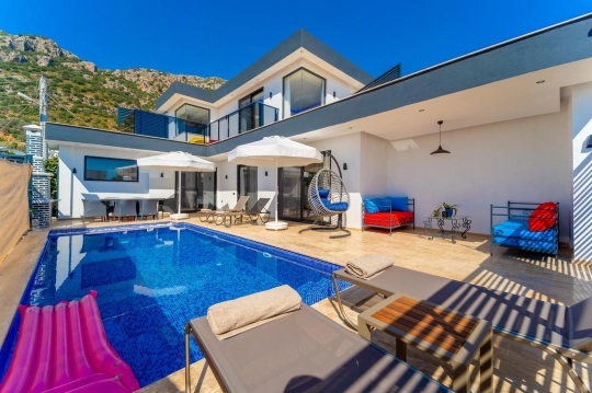 Villa Barracuda - Antalya, Kaş, Kalkan / Kördere - Deniz manzaralı tatil villası