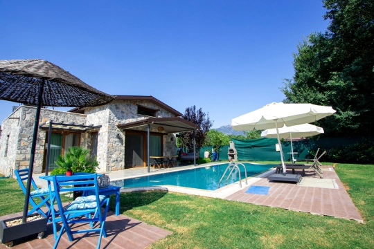 Villa Begonya 1 - Muğla, Fethiye, Kayaköy - Deniz manzaralı tatil villası