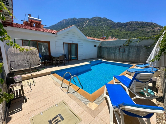 Villa Likya Safir - Muğla, Fethiye, Hisarönü - Deniz manzaralı tatil villası
