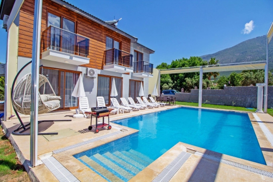 Villa Mina Nokta - Muğla, Fethiye, Ölüdeniz - Deniz manzaralı tatil villası