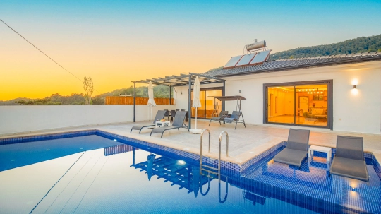 Villa Pay 2026 - Antalya, Kaş, kalkan / İslamlar - Deniz manzaralı tatil villası