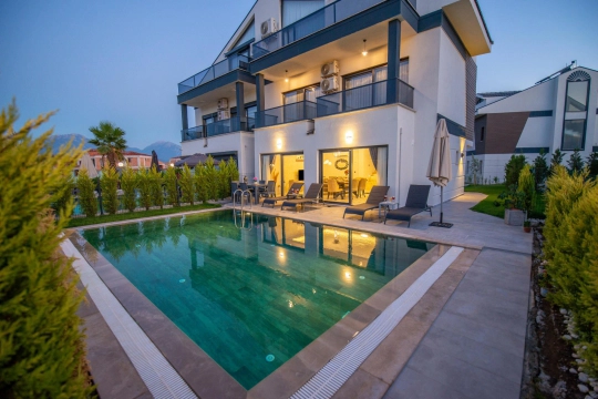 Villa Adaley - Muğla, Fethiye, Çiftlik - Deniz manzaralı tatil villası