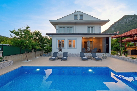 Villa Aden - Muğla, Fethiye, Göcek / İnlice - Deniz manzaralı tatil villası