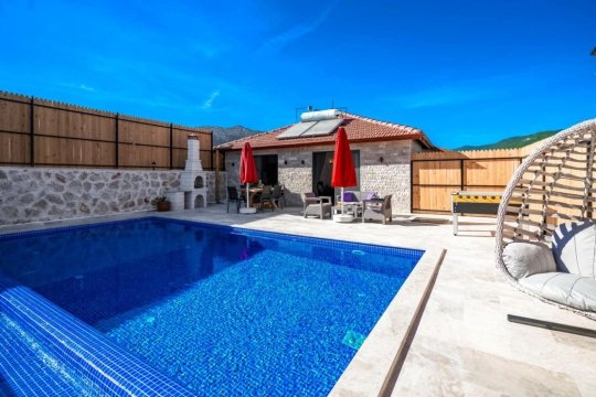 Villa Afilli - Antalya, Kaş, Kalkan / Bezirgan - Deniz manzaralı tatil villası
