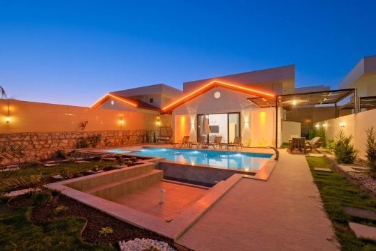 Villa Ağaç 9 - Muğla, Fethiye, Seydikemer - Deniz manzaralı tatil villası