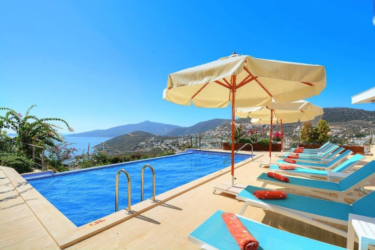 Villa Agena - Antalya, Kaş, Kalkan / Kızıltaş - Deniz manzaralı tatil villası