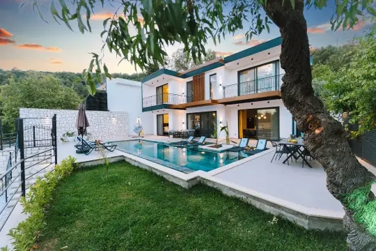 Villa Ak Bulut 4 - Antalya, Kaş, Çukurbağ - Villa fotoğrafı 3