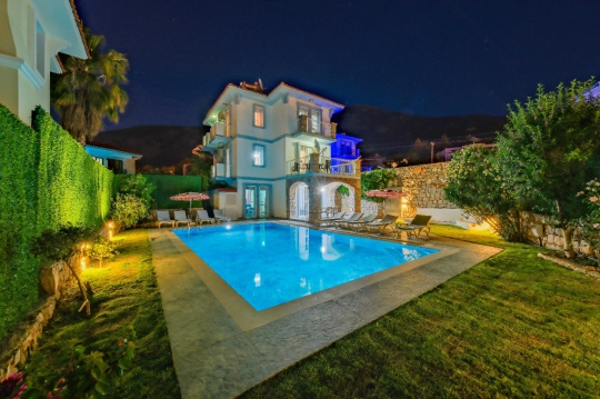 Villa Aluna - Muğla, Fethiye, Ovacık - Deniz manzaralı tatil villası