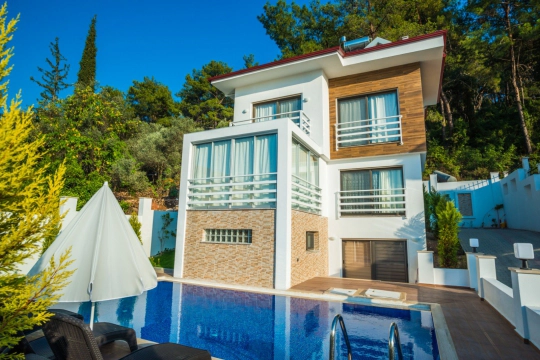Villa Anka 2 - Muğla, Fethiye, Ölüdeniz - Deniz manzaralı tatil villası