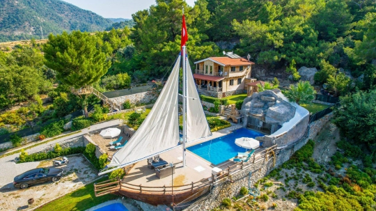 Villa Aqua - Muğla, Fethiye, Eldirek kiralık villa