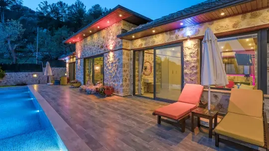 Villa Aras Taş - Antalya, Kaş, kalkan / İslamlar - Villa fotoğrafı 4