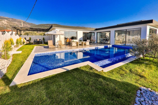 Villa Aymera - Antalya, Kaş, Kalkan / Üzümlü - Deniz manzaralı tatil villası