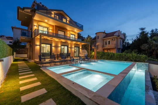 Villa Azuxe - Muğla, Fethiye, Ovacık - Deniz manzaralı tatil villası