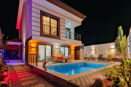 Villa Baha Seydikemer - Muğla, Fethiye, Seydikemer - Deniz manzaralı tatil villası