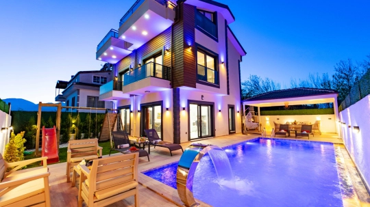 Villa Belaris - Muğla, Fethiye, Seydikemer - Deniz manzaralı tatil villası