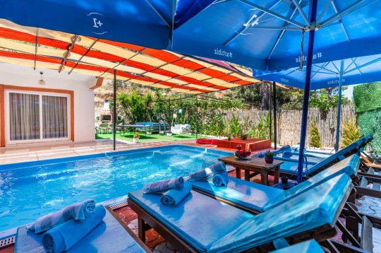 Villa Beray - Antalya, Kaş, Kalkan/ Akbel - Deniz manzaralı tatil villası