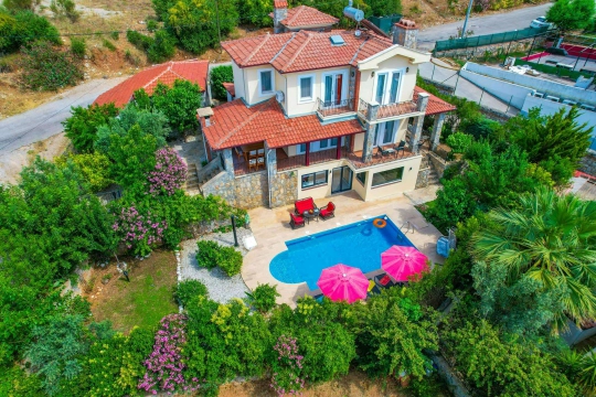 Villa Brand - Muğla, Fethiye, Ovacık - Deniz manzaralı tatil villası