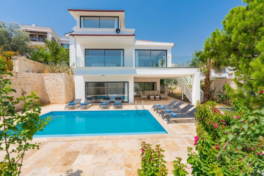 Villa City - Antalya, Kaş, Kalkan / Merkez - Deniz manzaralı tatil villası