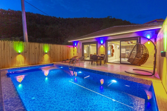 Villa Cosmo - Antalya, Kaş, kalkan / İslamlar - Deniz manzaralı tatil villası