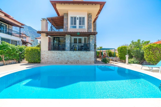 Villa Papatya Bahçesi - Muğla, Fethiye, Ovacık - Deniz manzaralı tatil villası