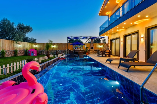Villa Dam 2 - Antalya, Kaş, kalkan / Çavdır - Deniz manzaralı tatil villası