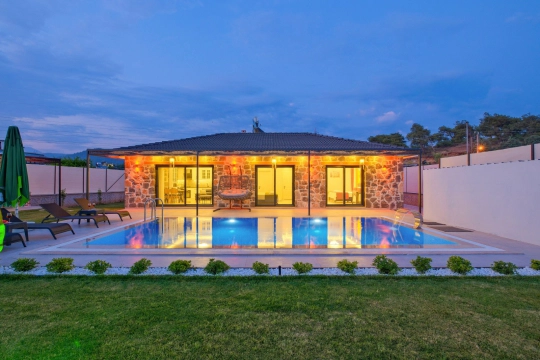 Villa Deniz Yıldızı - Muğla, Fethiye, Kargı/Yanıklar - Deniz manzaralı tatil villası