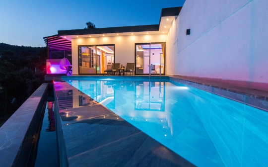 Villa Dilan - Antalya, Kaş, kalkan / İslamlar - Deniz manzaralı tatil villası