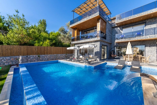 Villa Düş - Antalya, Kaş, kalkan / İslamlar - Deniz manzaralı tatil villası