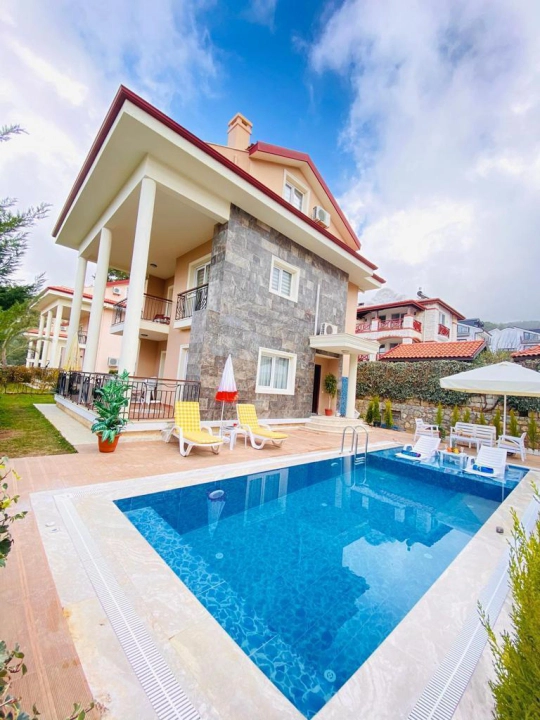 Villa Efil - Muğla, Fethiye, Ovacık - Deniz manzaralı tatil villası