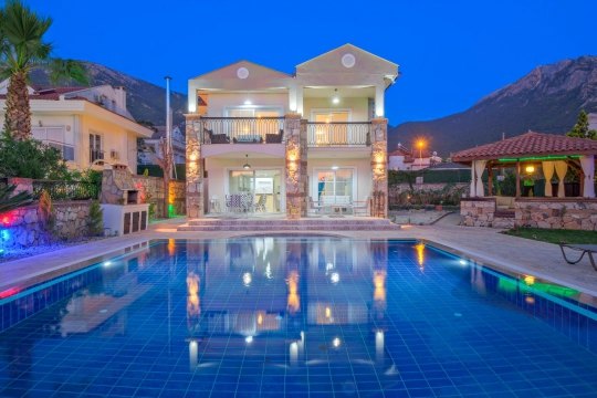 Villa Elif Ovacık - Muğla, Fethiye, Ovacık - Deniz manzaralı tatil villası