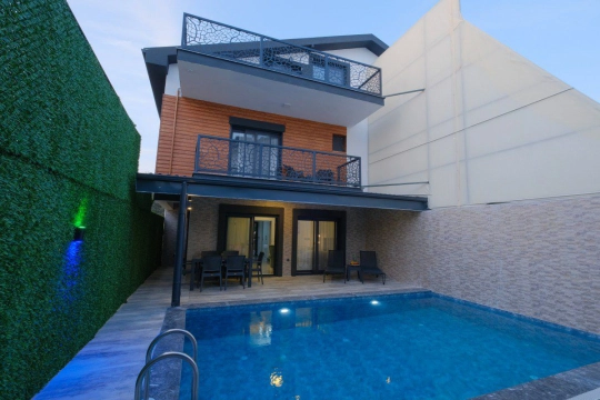 Villa Erik 2 - Muğla, Fethiye, Merkez - Deniz manzaralı tatil villası