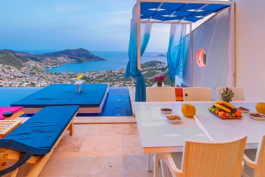 Villa Etiler Will - Antalya, Kaş, Kalkan/ Akbel - Deniz manzaralı tatil villası