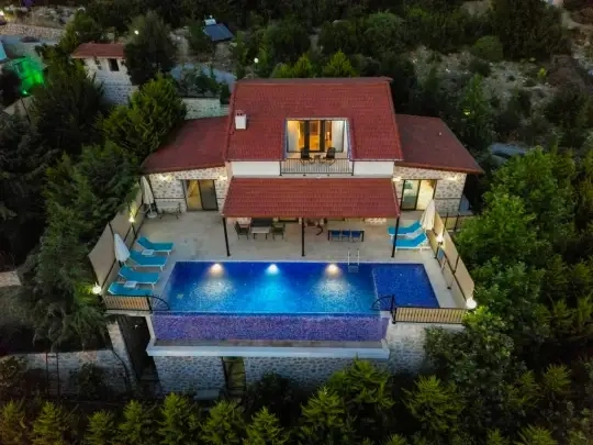 Villa Naz 2 - Antalya, Kaş, Kalkan / Sarıbelen - Villa fotoğrafı 3