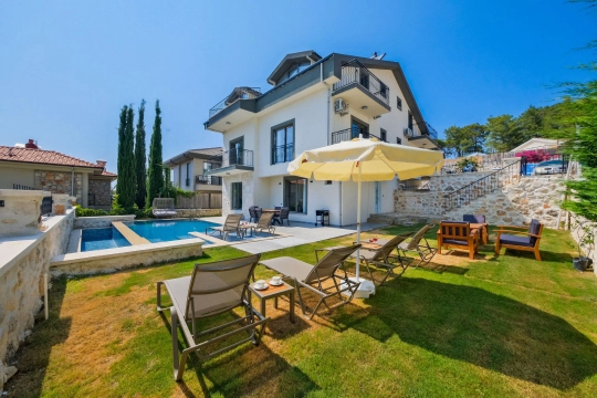 Villa Fame 2 - Muğla, Fethiye, Faralya - Deniz manzaralı tatil villası