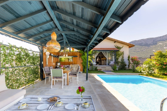 Villa Feya 1 - Antalya, Kaş, Kalkan / Bezirgan - Deniz manzaralı tatil villası